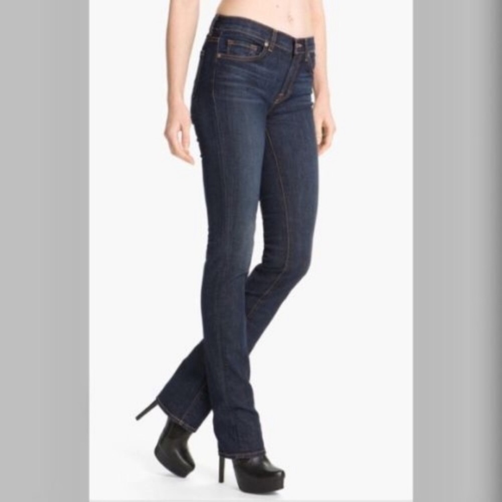 J Brand 914 Black Wash Denim Bootcut Jean